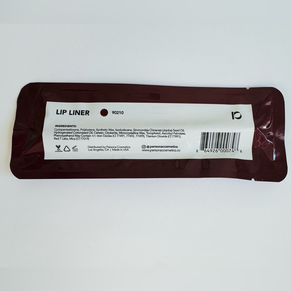 Persona Lip Liner in Deep Burgundy NWT - Picture 2 of 2